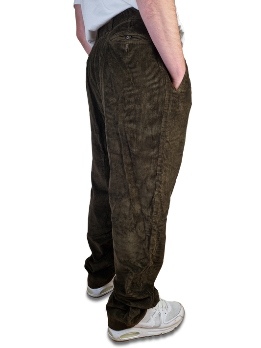 Vintage Hessnatur Cordhose Dunkelbraun L-XL