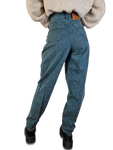 Vintage Cougar Jeans High Waist Grün (38) XS-S
