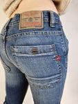 Y2K Diesel Jeans Spellout Low Waist Made In Italy 29