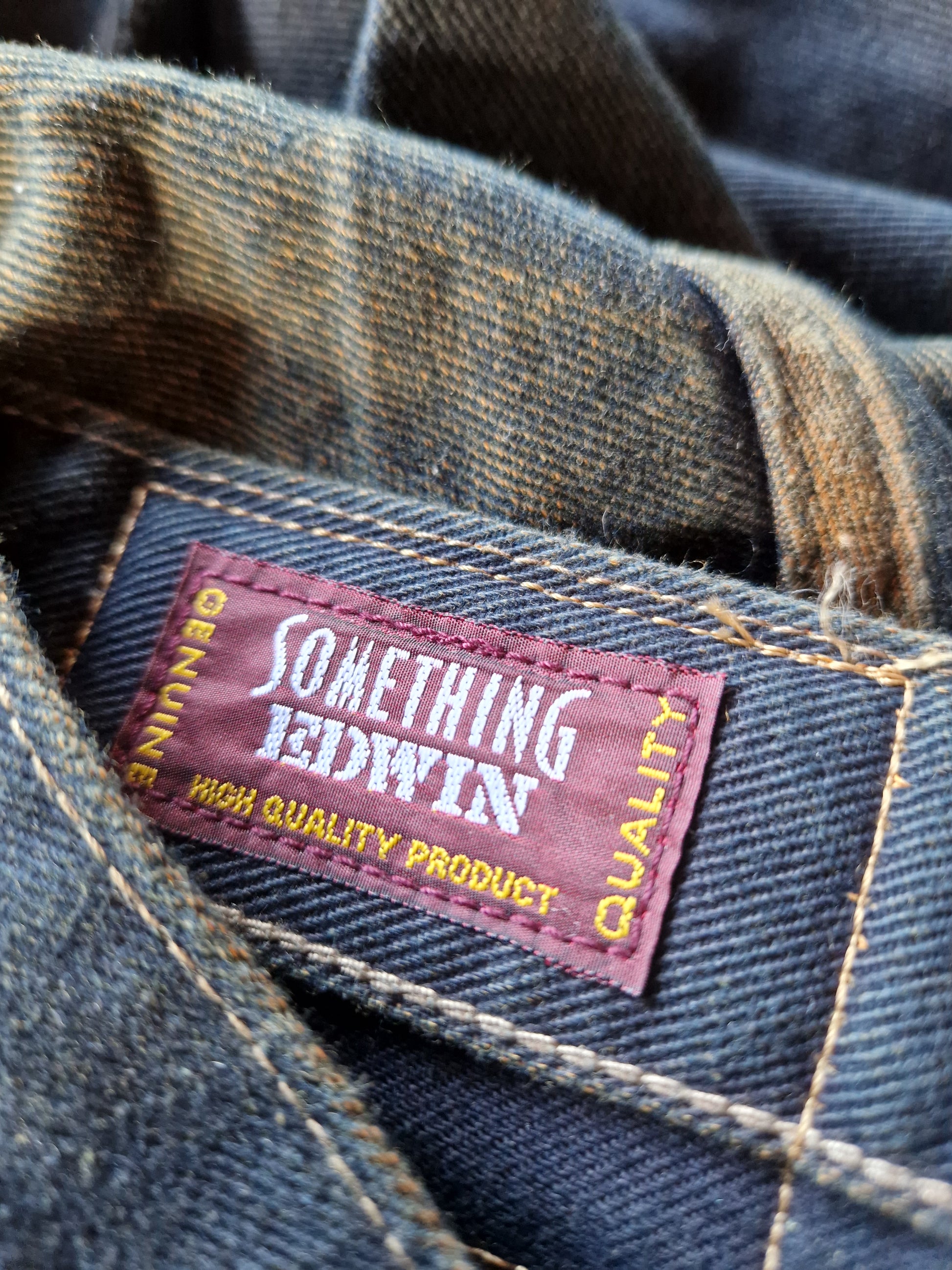 Vintage Something Edwin Jeans Jenny Made In Japan SJ720 Dark Denim W28 L32 - RareRags