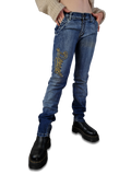 Y2K Diesel Jeans Skinny Low Waist Made In Italy Spellout 30