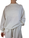 Rare! Vintage Lacoste Trainingsanzug Baumwolle Pikee Made In France Weiß (46) M