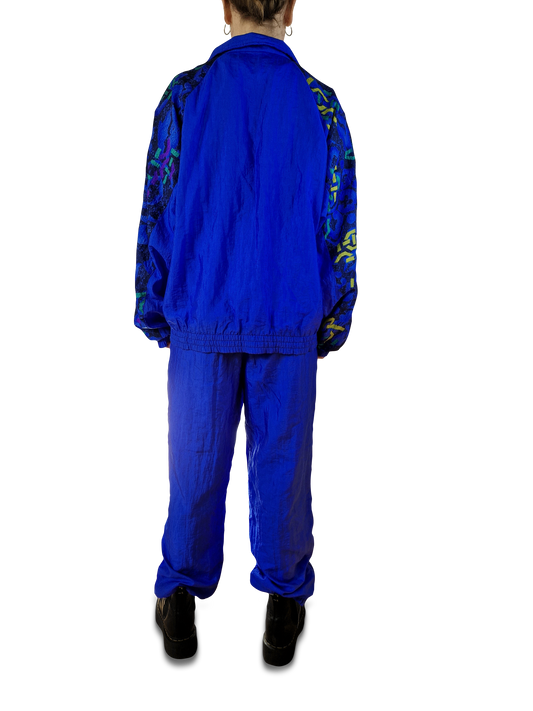 Vintage Fila Trainingsanzug Made In Italy 80s Blau (40) M-L