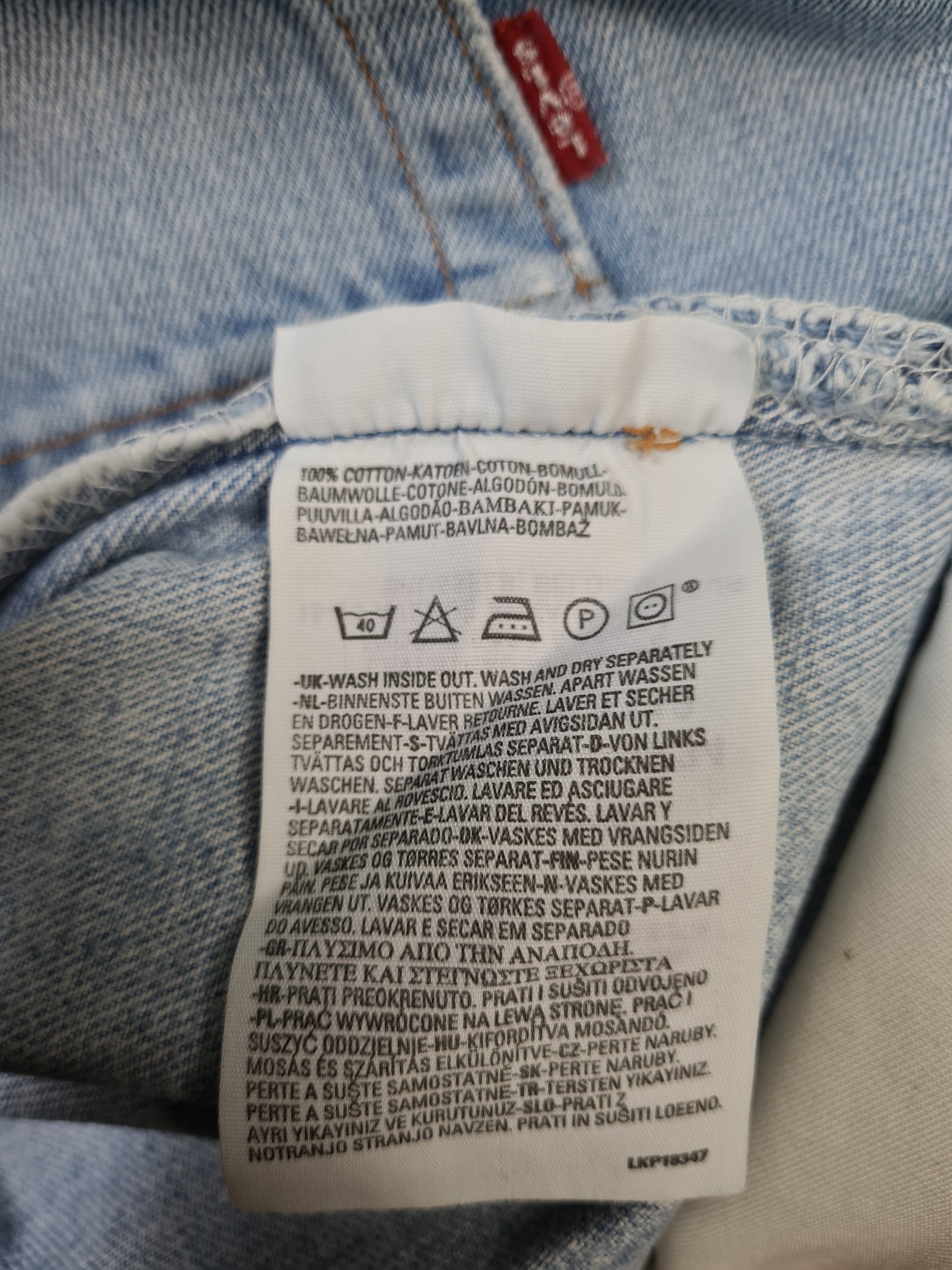 Vintage Levis Jeans 501 W33 L34 - RareRags