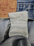 Rare! Vintage Levis Jeans 901 Made In UK Hellblau W32 L34