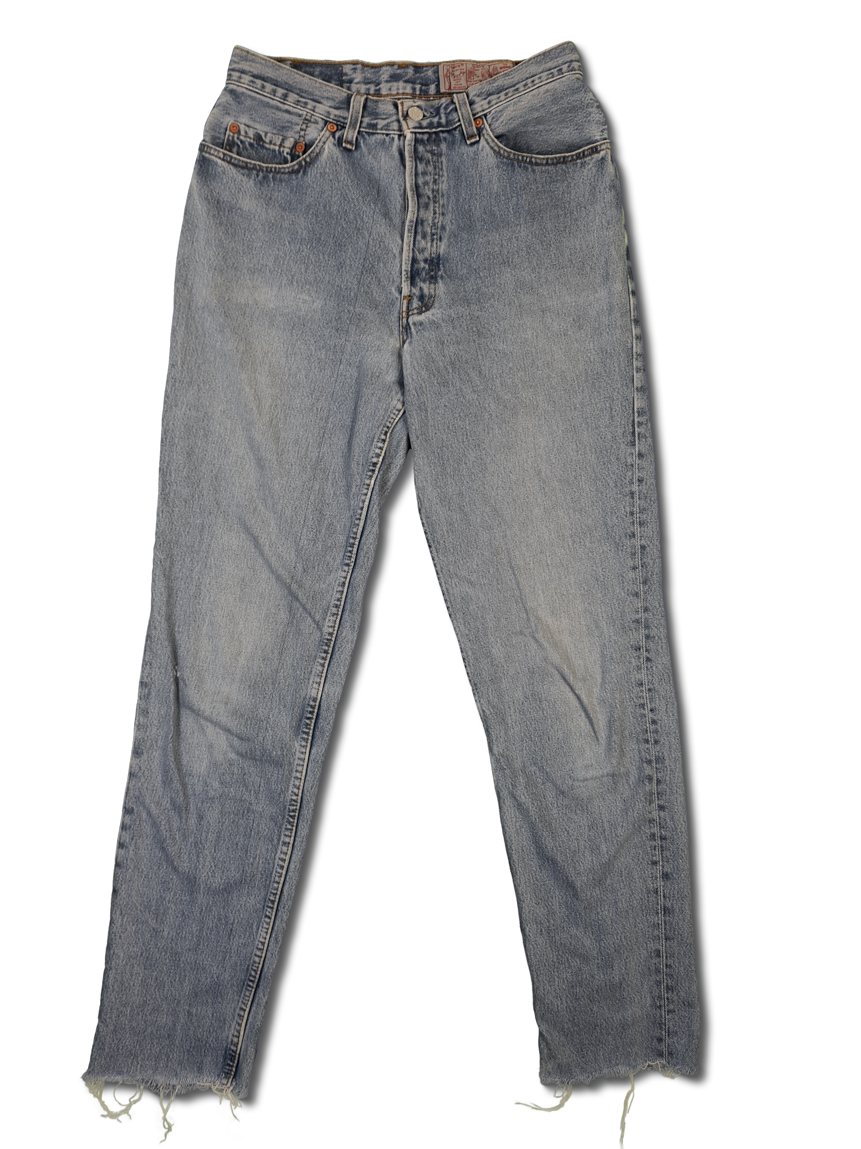 Vintage Levis Jeans 901 Made In UK Hellblau W32 L34 - RareRags