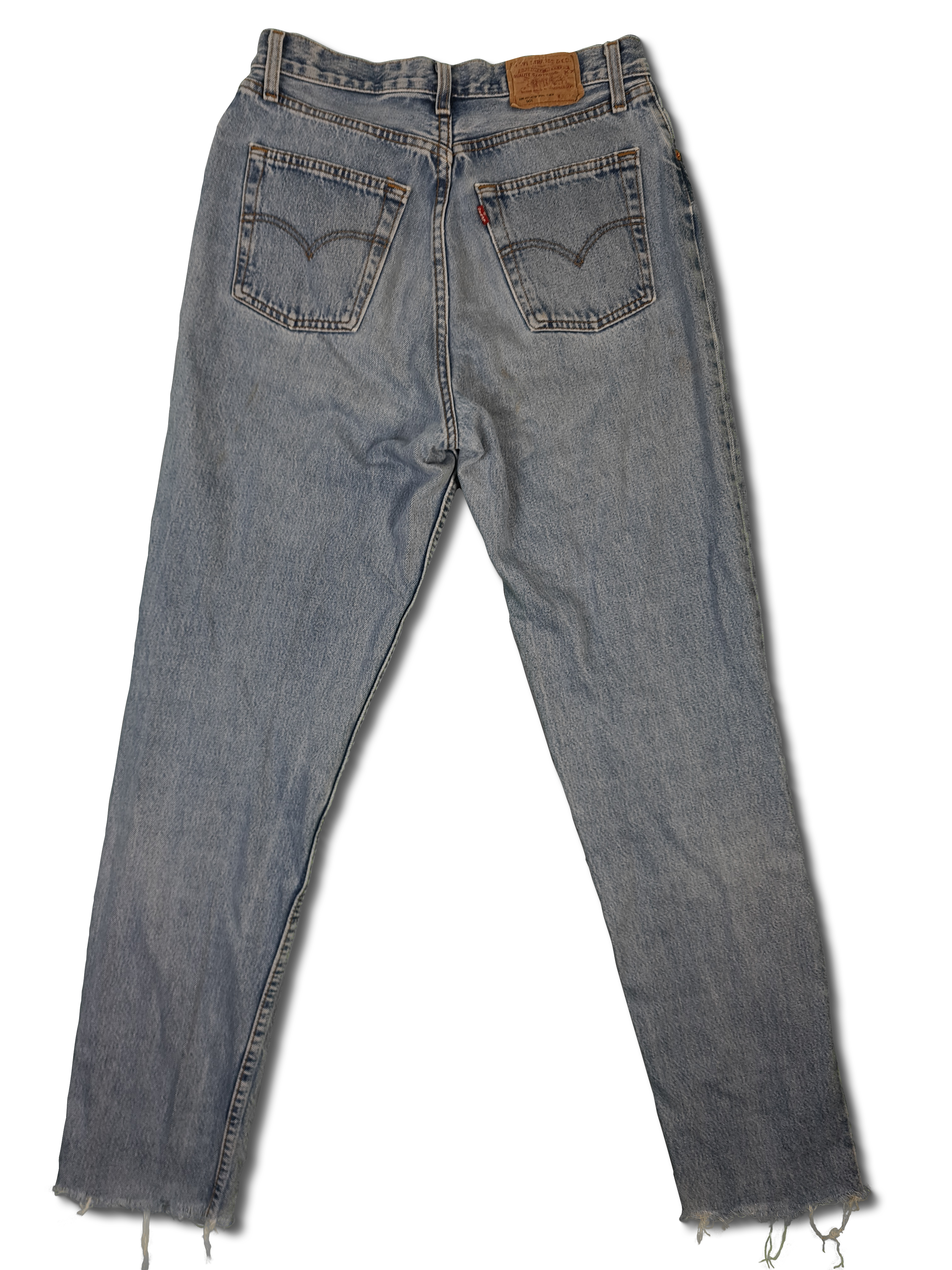 Vintage Levis Jeans 901 Made In UK Hellblau W32 L34 - RareRags