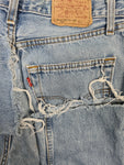Rare! Vintage Levis Jeans 901 Made In UK Hellblau W32 L34