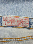 Rare! Vintage Levis Jeans 901 Made In UK Hellblau W32 L34