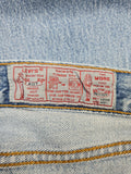 Rare! Vintage Levis Jeans 901 Made In UK Hellblau W32 L34