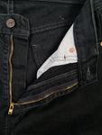 Vintage Levis Jeans 615 Made In Ungarn Schwarz W32 L34