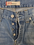 Vintage Levis Jeans 512 Bootcut Made In Polen Blau W30 L 32
