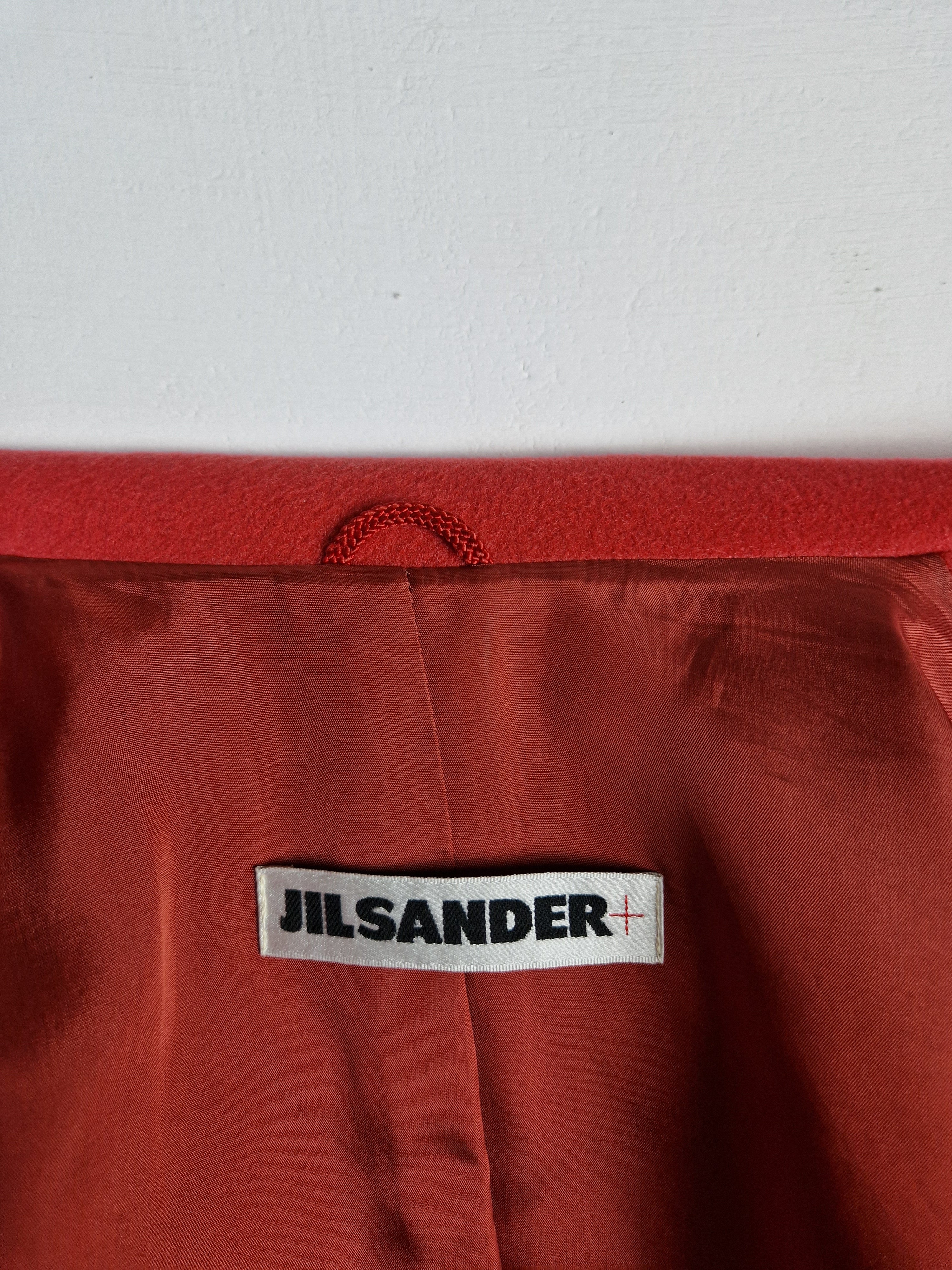 Vintage Jil Sander Blazer Cashmere Made In Italy Rot (36) S - RareRags