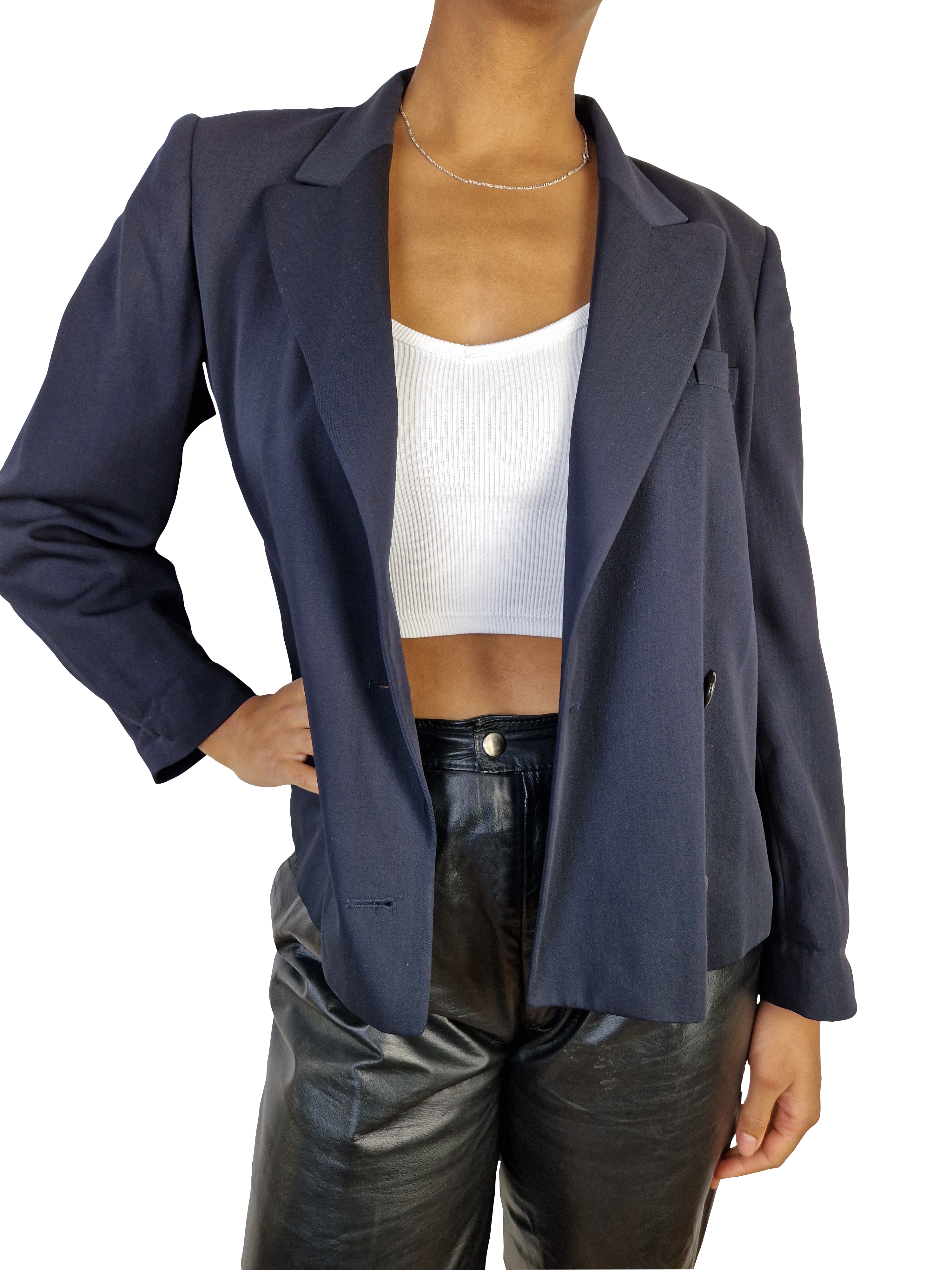Vintage Jil Sander Blazer Dunkelblau (38) M - RareRags