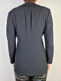 Vintage Jil Sander Blazer Lange Passform Dunkelblau S-M