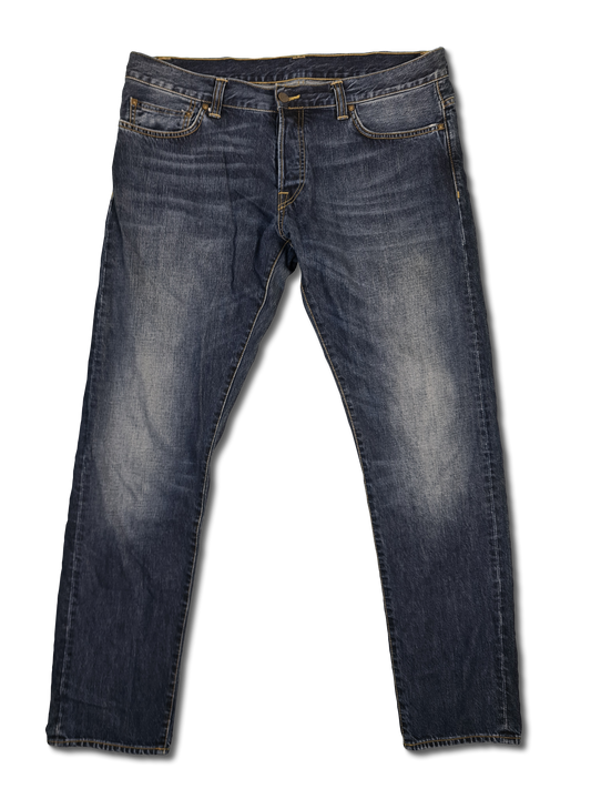 Moderne Carhartt Jeans Buccaneer Pant Dunkelblau 34x32