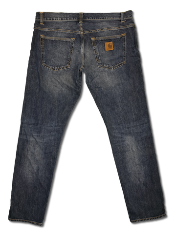 Moderne Carhartt Jeans Buccaneer Pant Dunkelblau 34x32