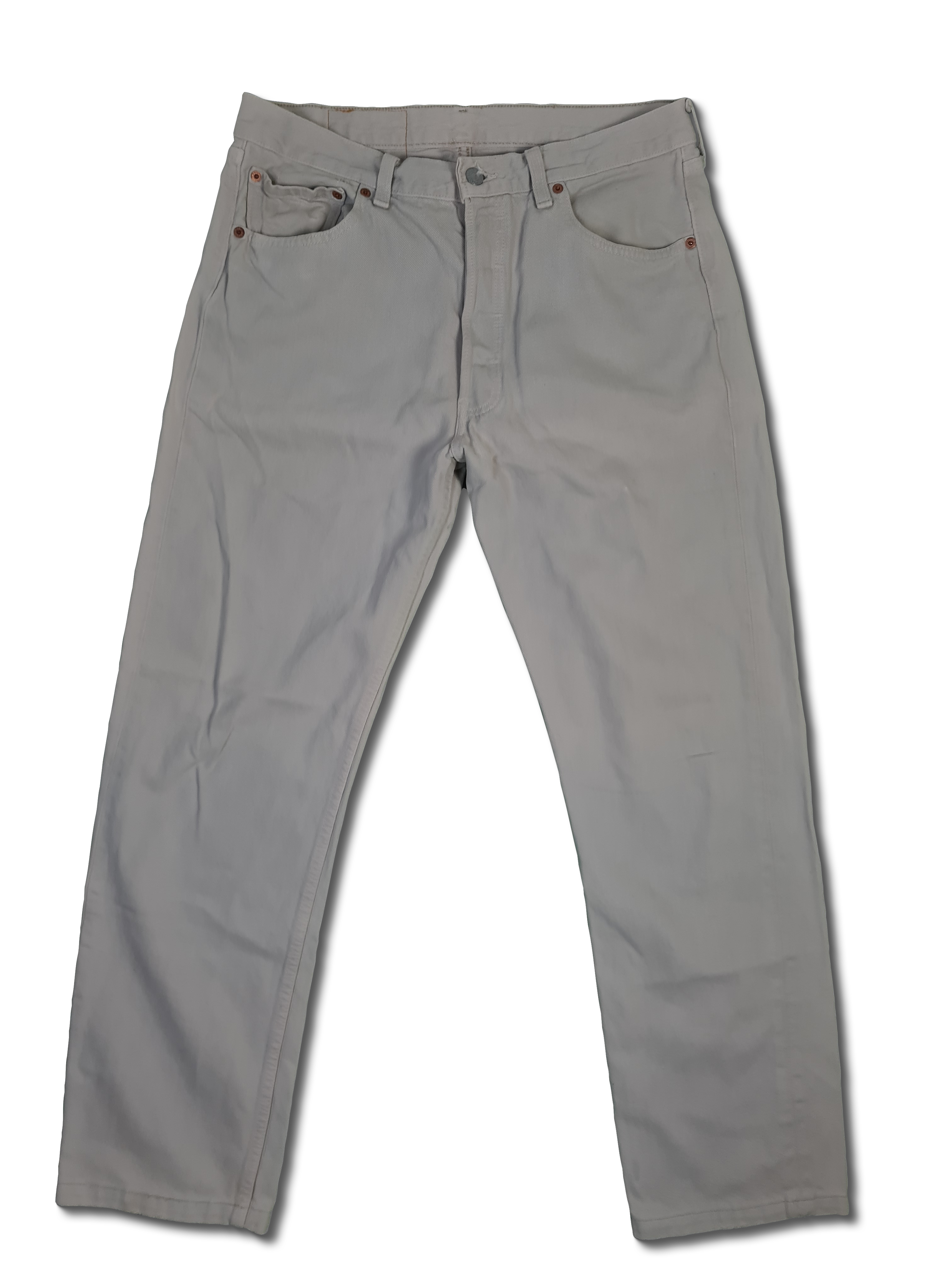 Vintage Levis Jeans 501 Made In USA 552 Weiß W34 L34 - RareRags