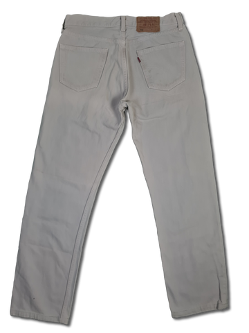 Vintage Levis Jeans 501 Made In USA 552 Weiß W34 L34