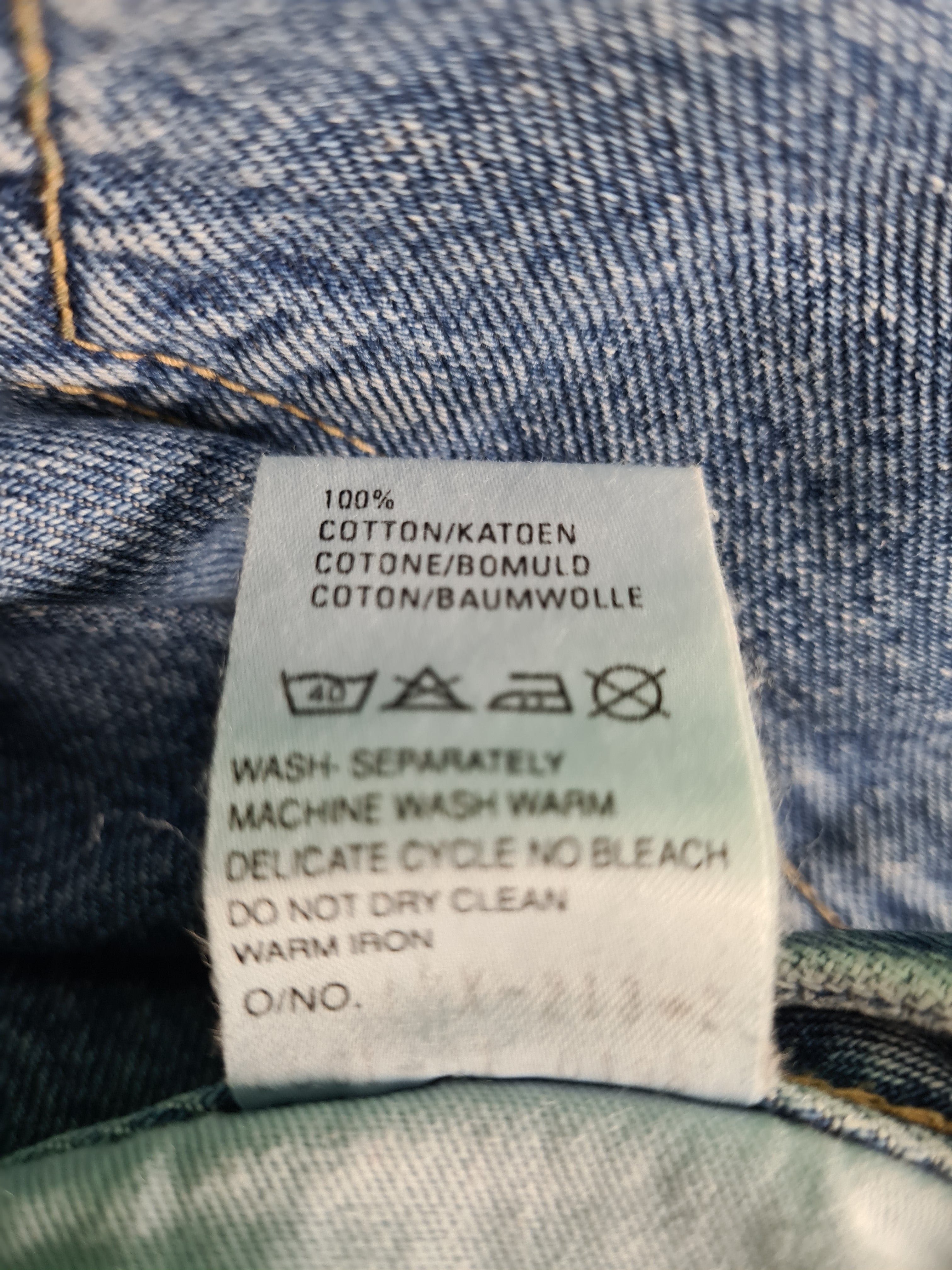 Vintage Edwin Jeans London Slim Made In Japan Blau W32 L30 - RareRags