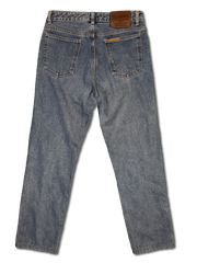 Vintage Edwin Jeans London Slim Made In Japan Blau W32 L30 - RareRags