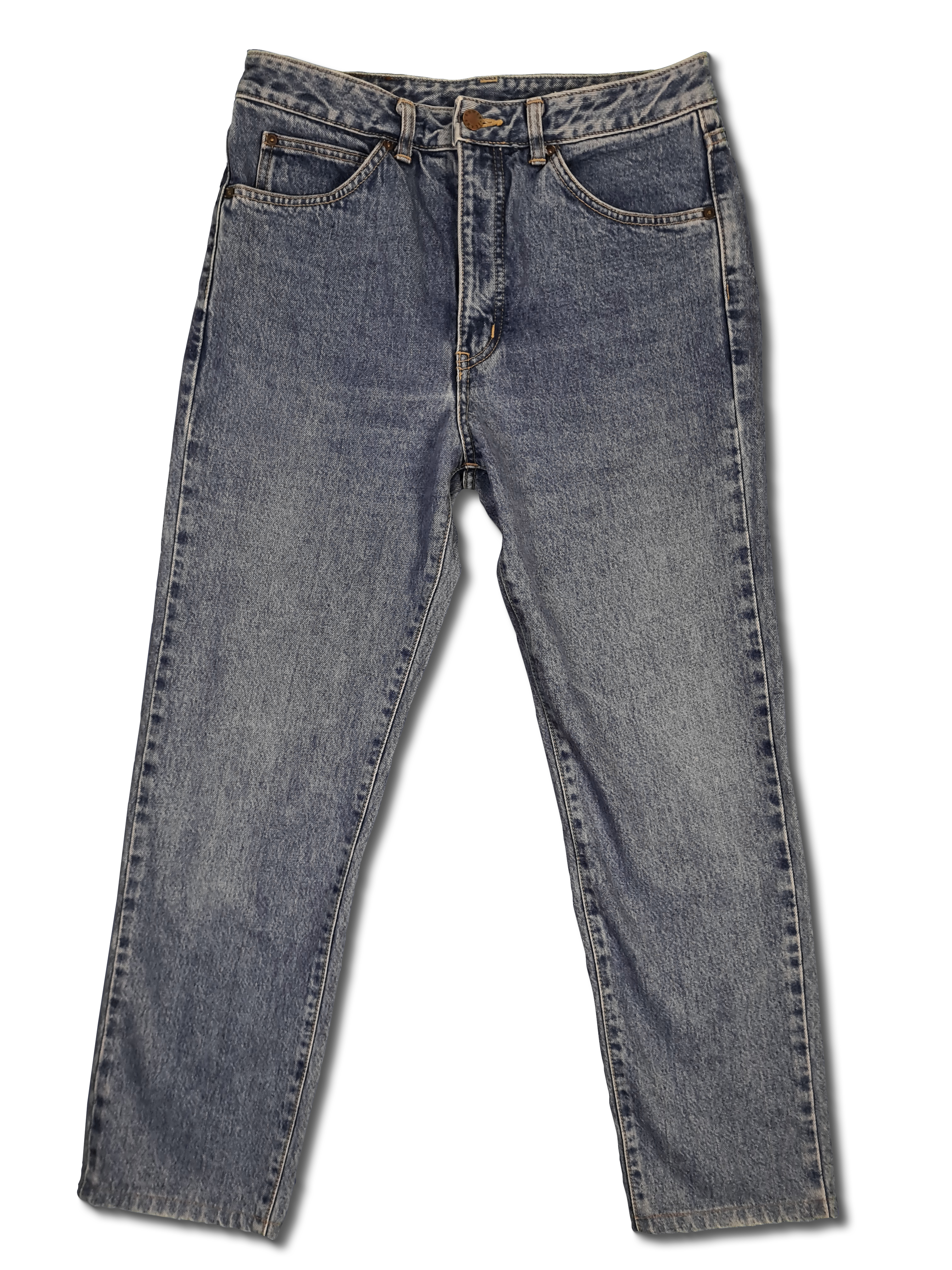 Vintage Edwin Jeans London Slim Made In Japan Blau W32 L30 - RareRags