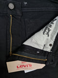 Moderne Levis Jeans 519 Extreme Skinny Deadstock Schwarz W34 L 32