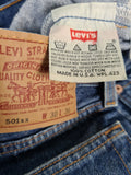 Vintage Levis Jeans 501 Made In USA 653 Blau W30 L36