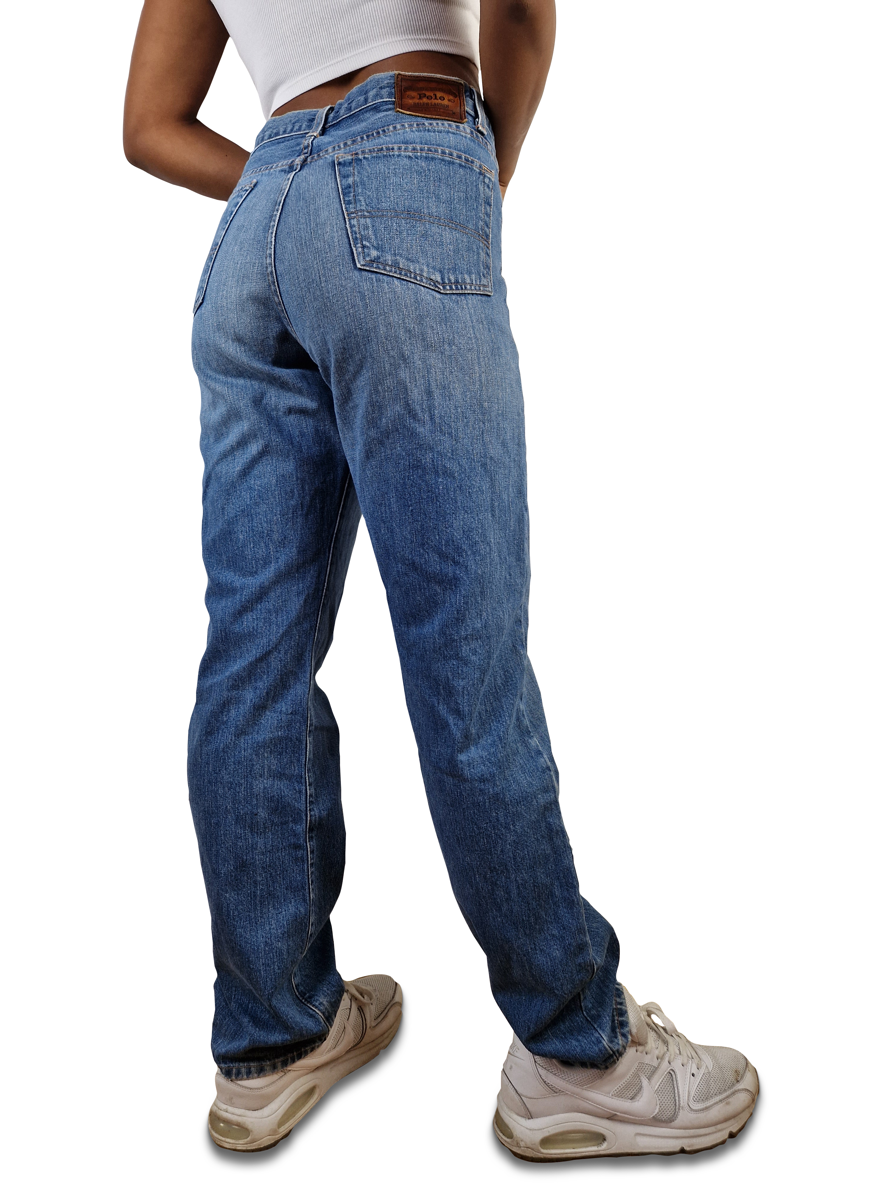 Vintage Ralph Lauren Jeans Made In USA Blau 34/32
