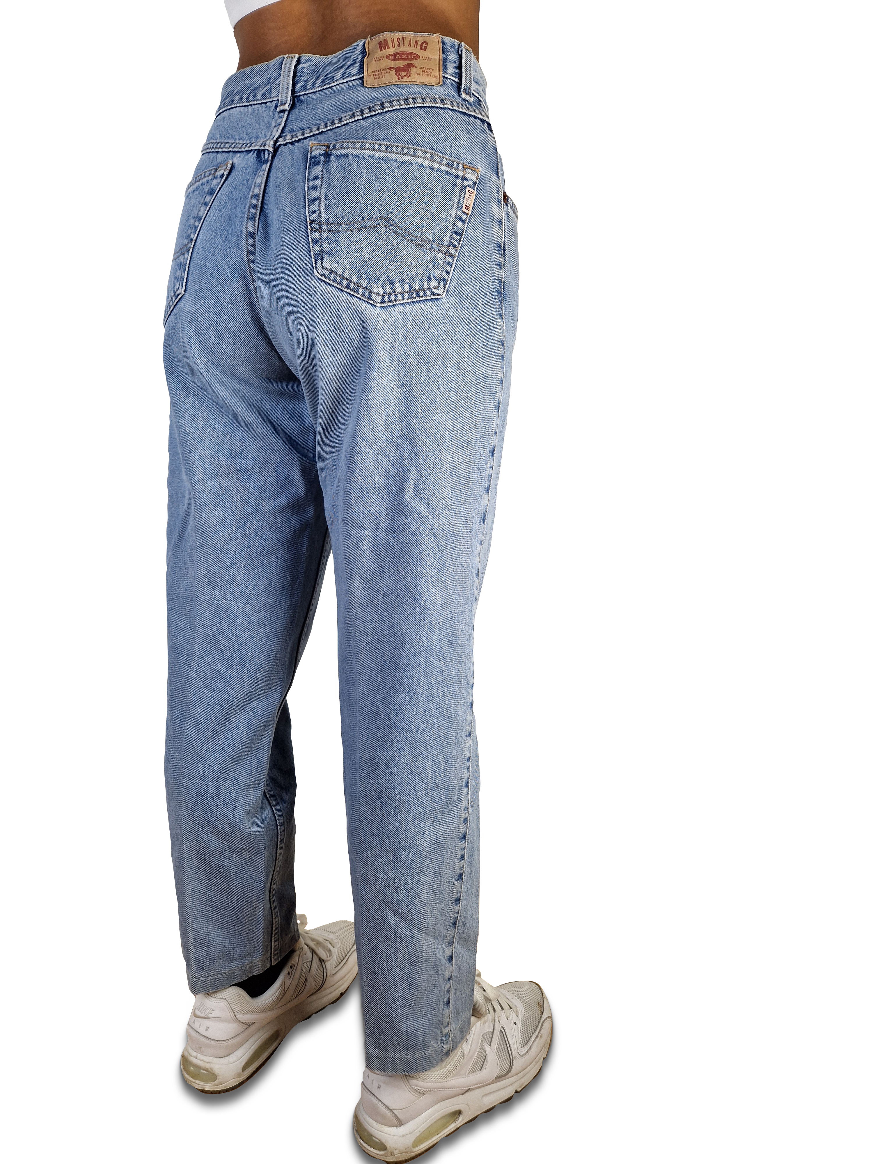 Vintage Mustang Jeans Hellblau S-M