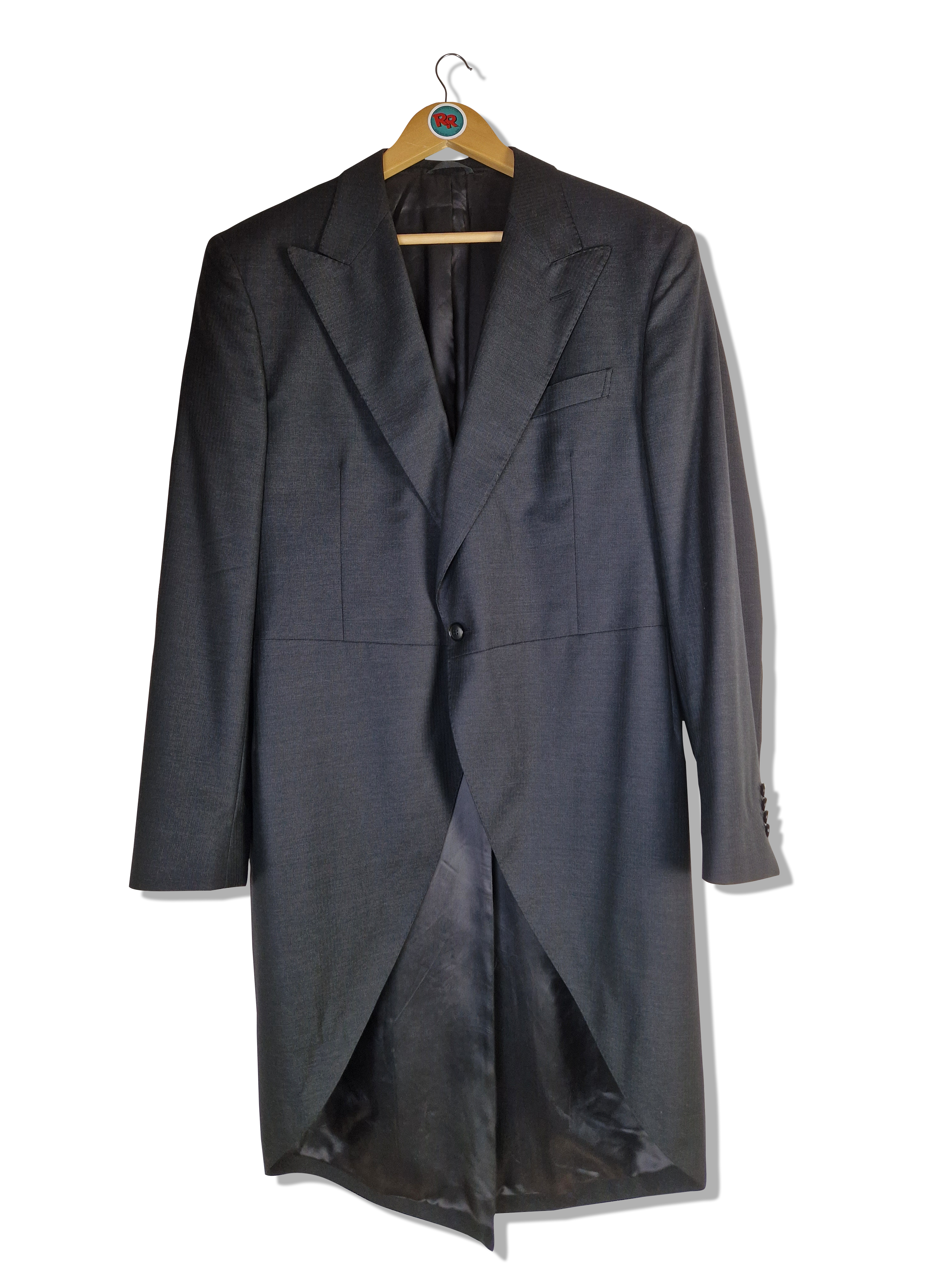 Vintage Ladage & Oelke Cut 80s Tasmanian Wool Schwarz (54) XL-XXL - RareRags