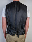 Ermenegildo Anzugweste Basic Schwarz L-XL