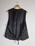 Ermenegildo Anzugweste Basic Schwarz L-XL