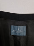 Ermenegildo Anzugweste Basic Schwarz L-XL