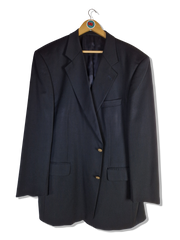 Loro Piana Sakko By Roy Robson Schurwolle Schwarz XL-XXL - RareRags