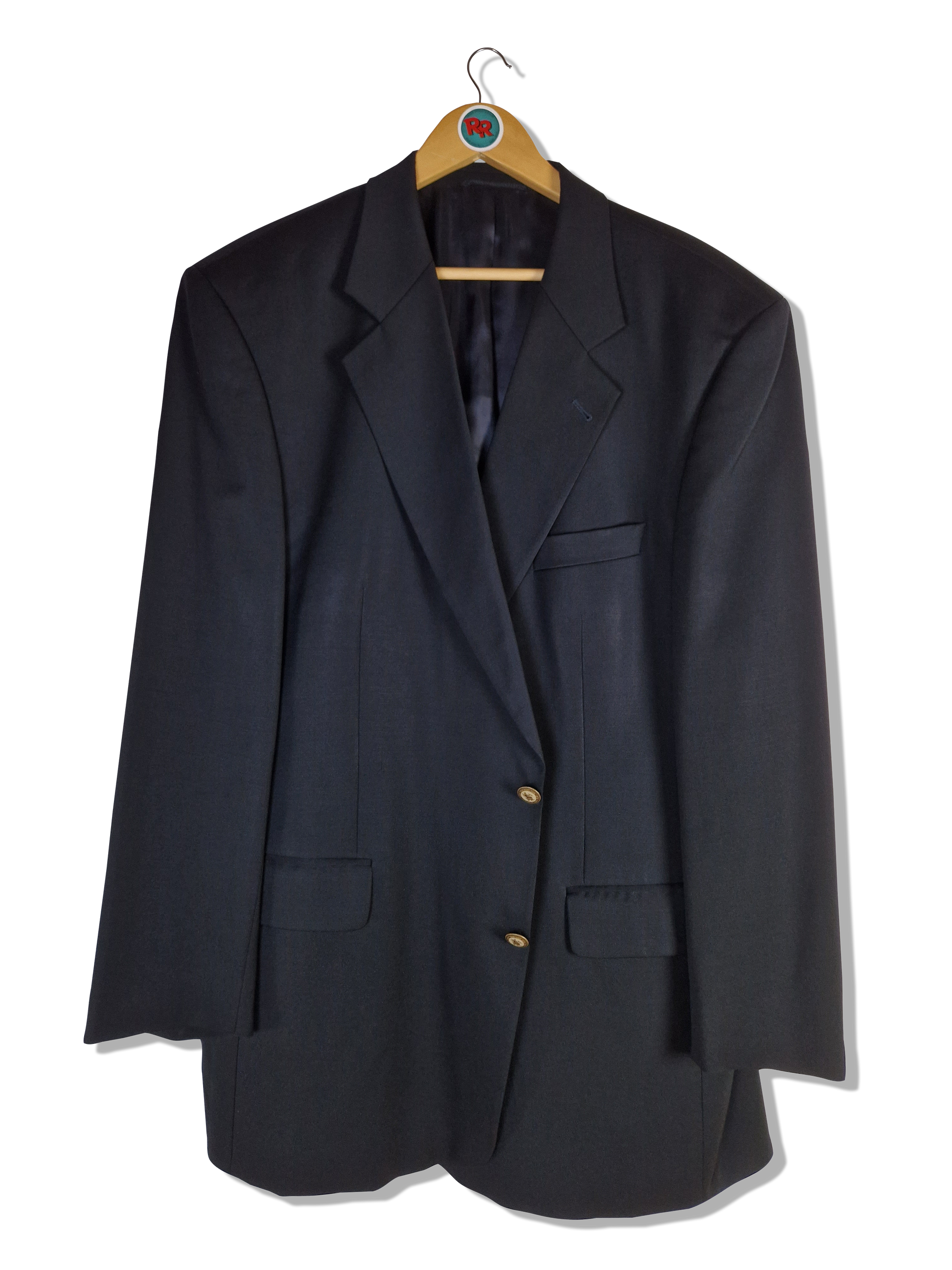 Loro Piana Sakko By Roy Robson Schurwolle Schwarz XL-XXL - RareRags