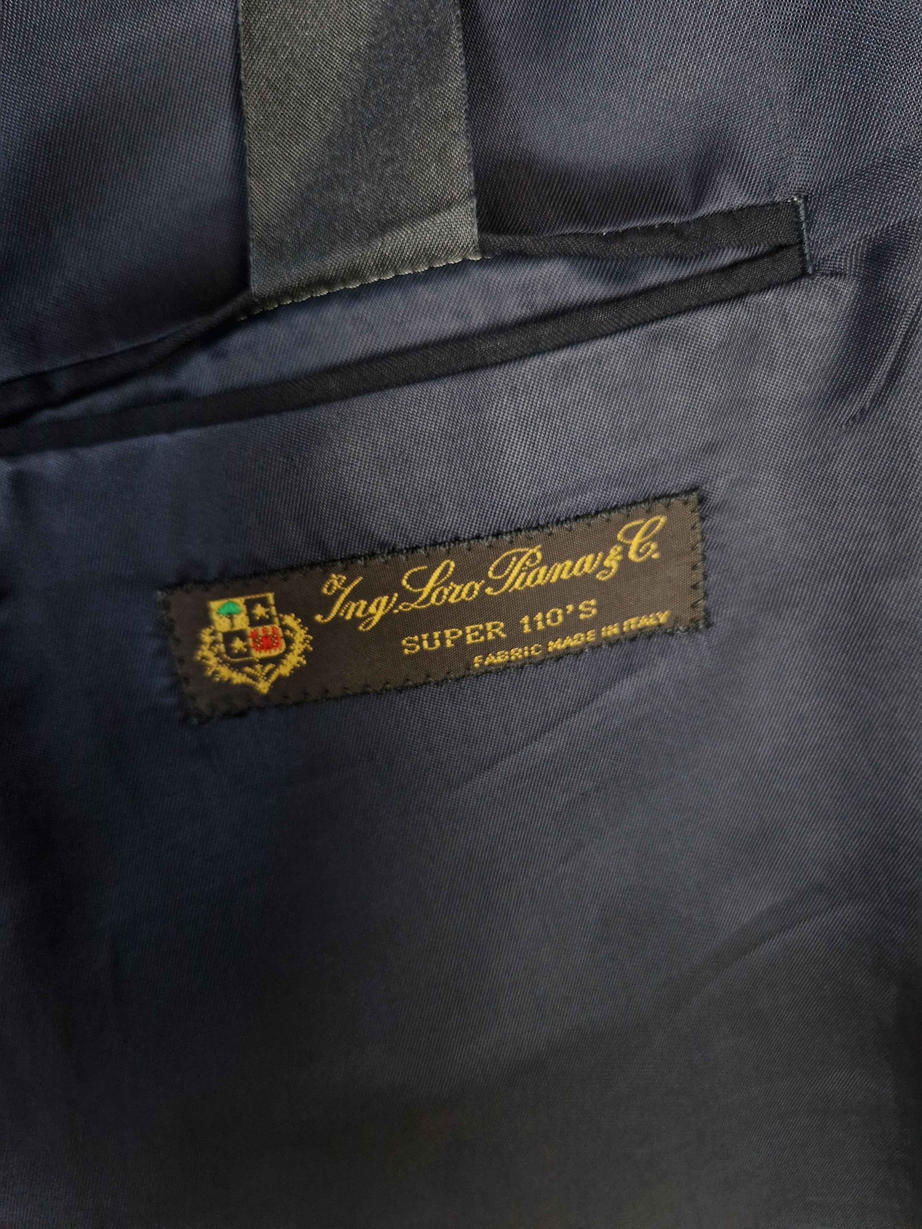 Loro Piana Sakko By Roy Robson Schurwolle Schwarz XL-XXL - RareRags