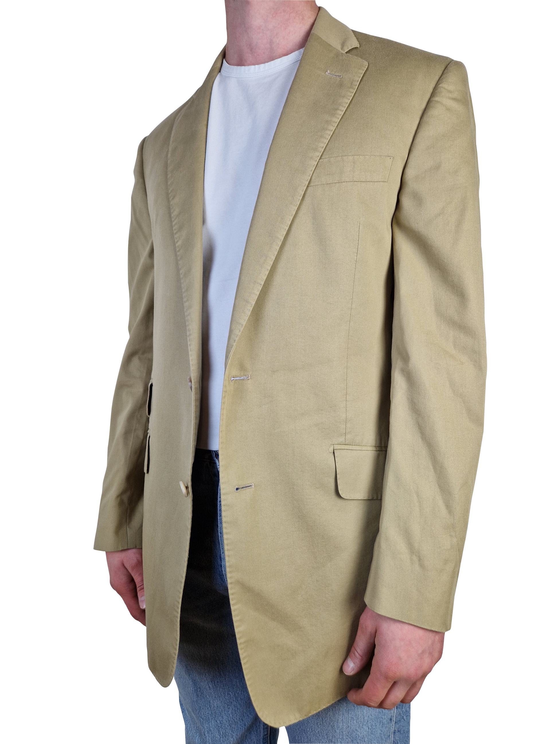 Loro Piana Sakko By Sayn Made To Measure Beige Braun XL-XXL - RareRags