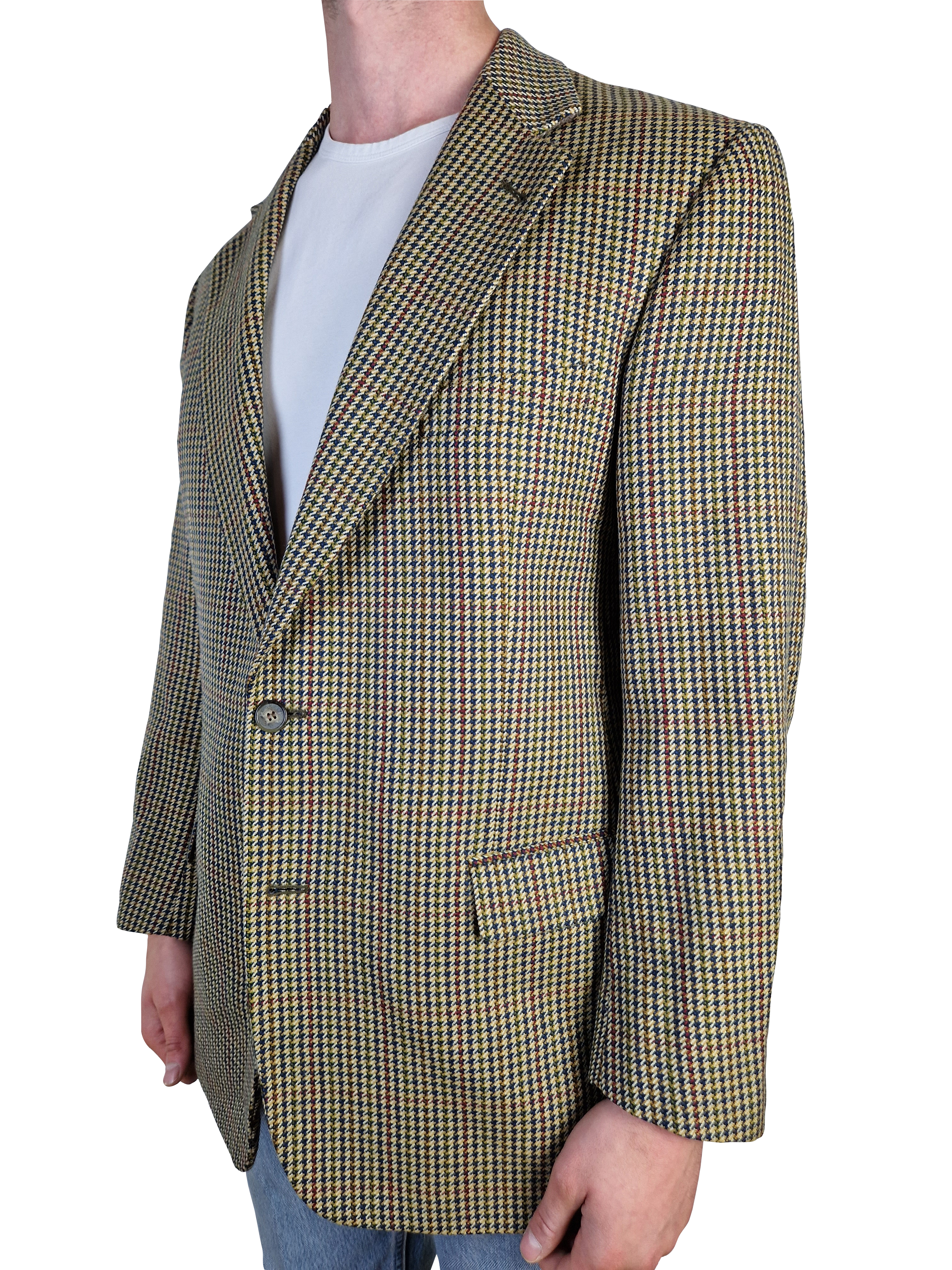 Vintage Burberrys Sakko Reine Schurwolle By Ansons (25) L-XL - RareRags