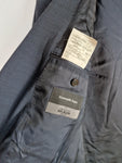 Vintage Ermenegildo Zegna Sakko High Performance By Braun Wolle&Seide Blau Grau (54R) L-XL