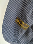 Vintage Loro Piana Sakko By Braun Seide Leinen Schurwolle Blau (106) XL-XXL
