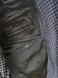 Vintage Loro Piana Sakko By Braun Seide Leinen Schurwolle Blau (106) XL-XXL