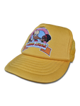 Rare! Vintage Alfred J. Kwak Cap 1989 TV Show Comic Bedruckt Gelb