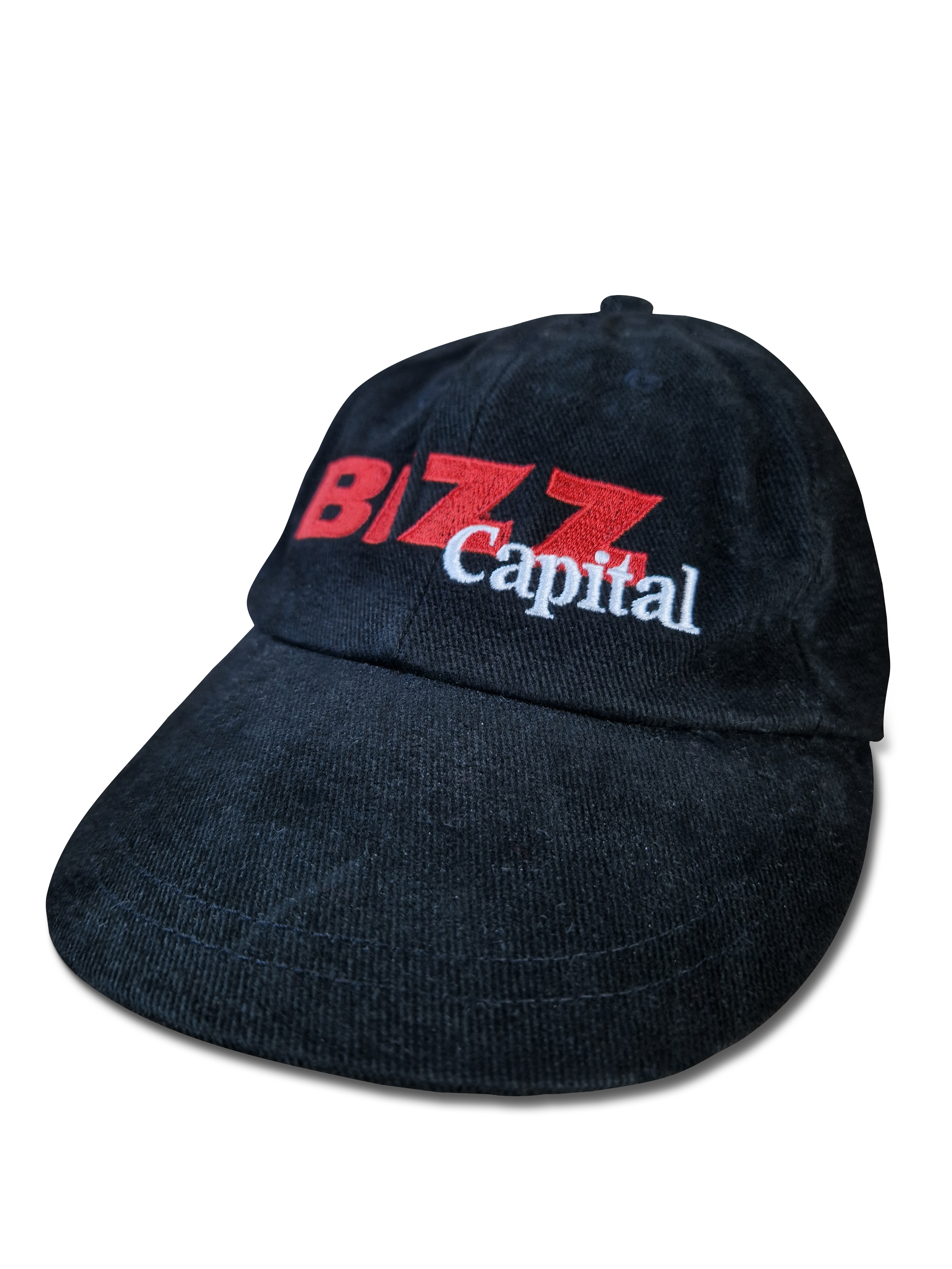 BIZ Capital Cap Werbung "Sie sind der Boss" Bestickt Schwarz - RareRags