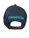 Moderne Mitchell&Ness Cap Charlotte Hornets NBA Blau Grau