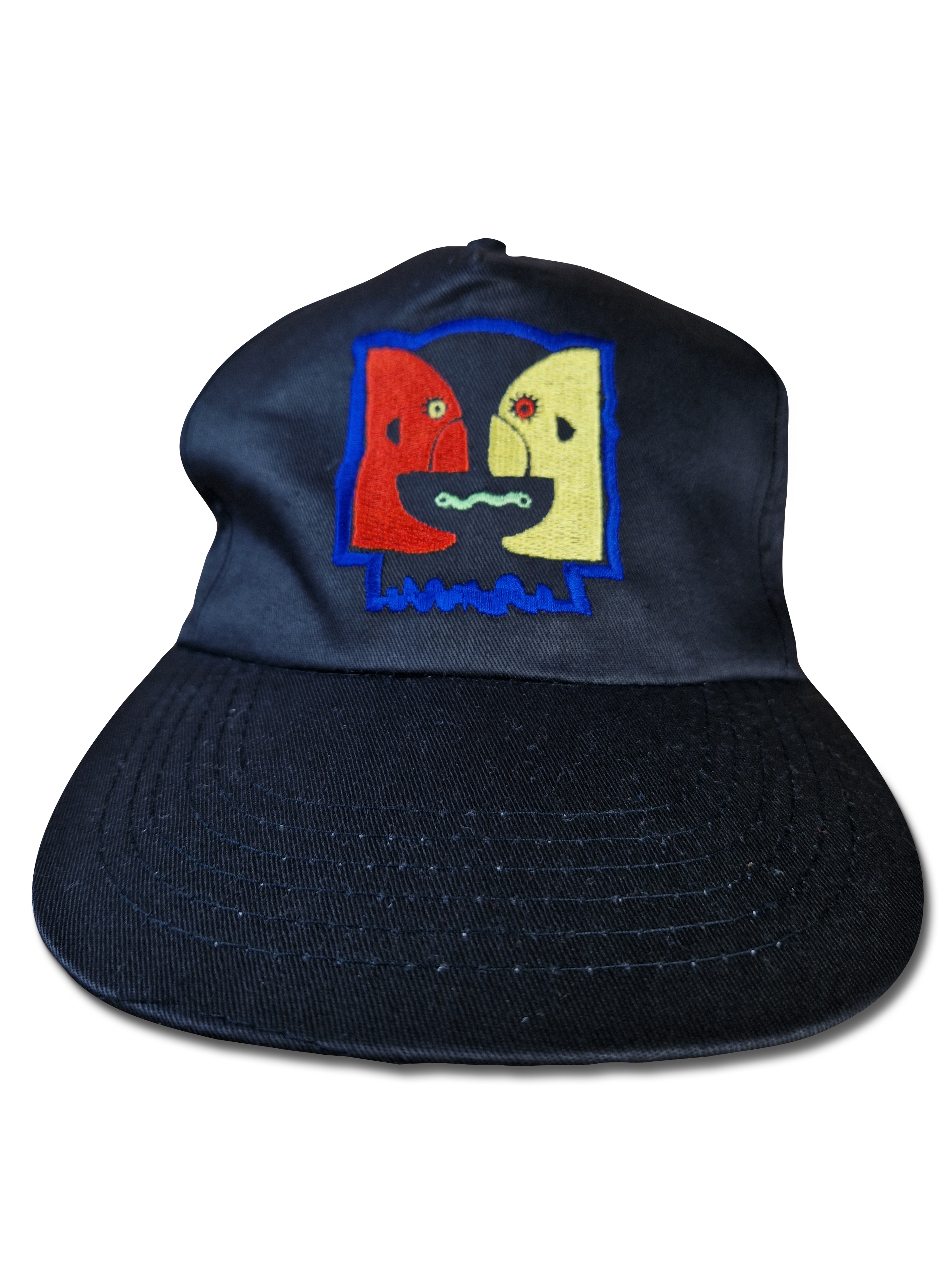 00s Pink Floyd Cap Retro Bestickt Schwarz - RareRags