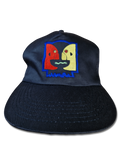 00s Pink Floyd Cap Retro Bestickt Schwarz - RareRags