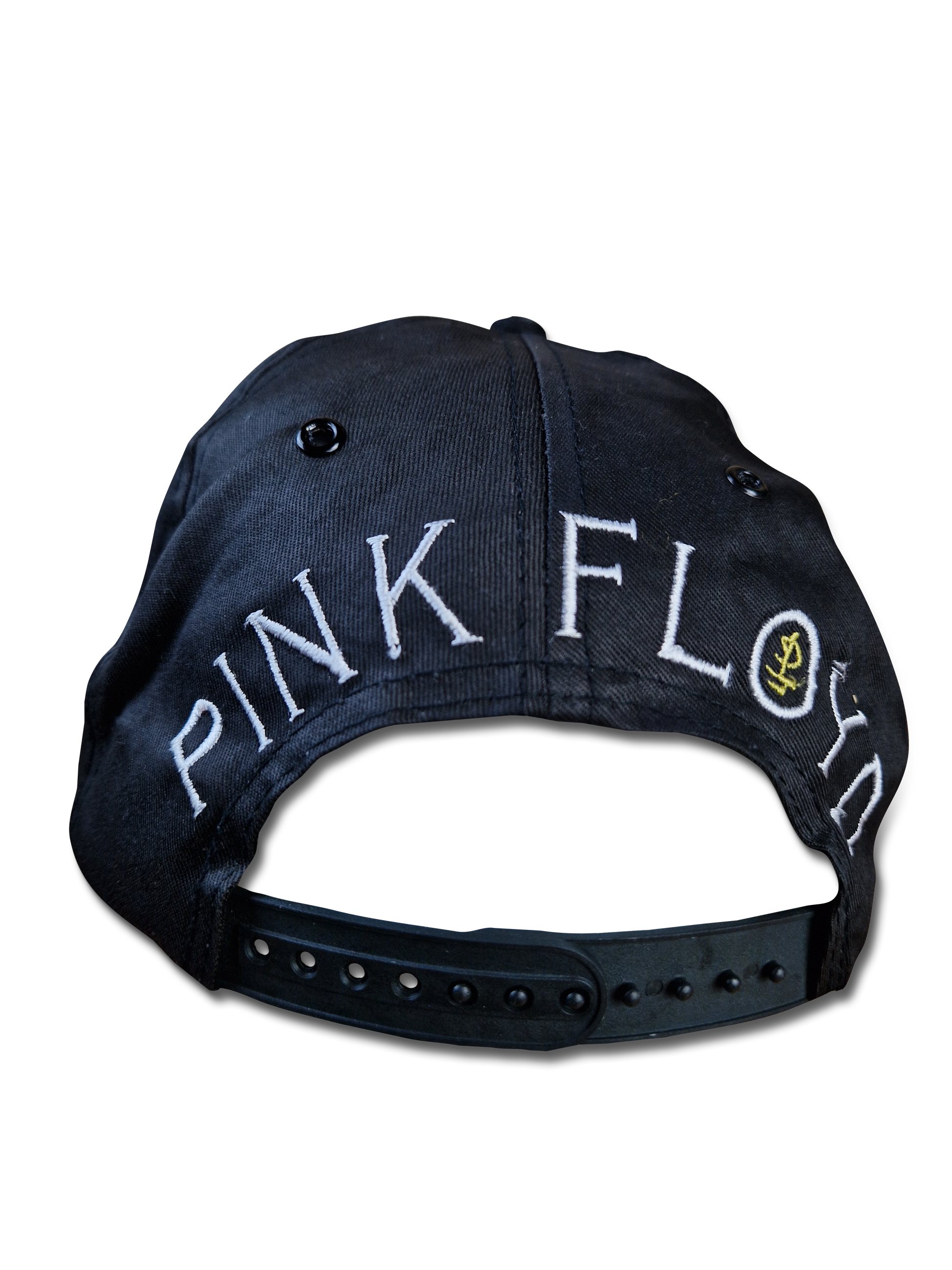 00s Pink Floyd Cap Retro Bestickt Schwarz - RareRags