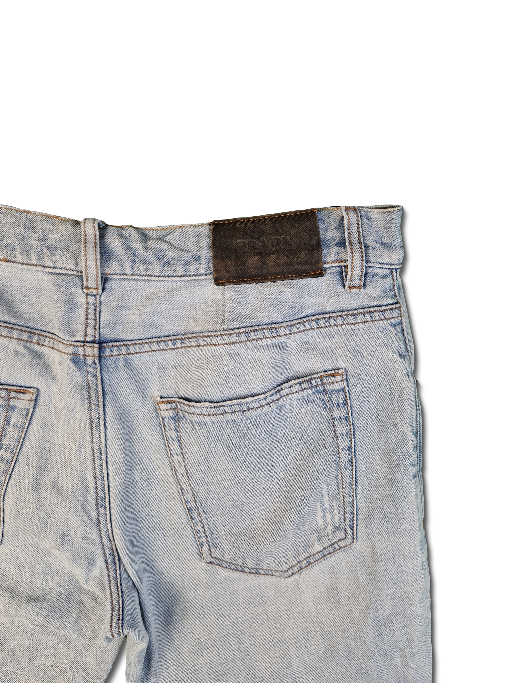 Vintage Prada Jeans Made In Romania Helle Waschung 34 - RareRags
