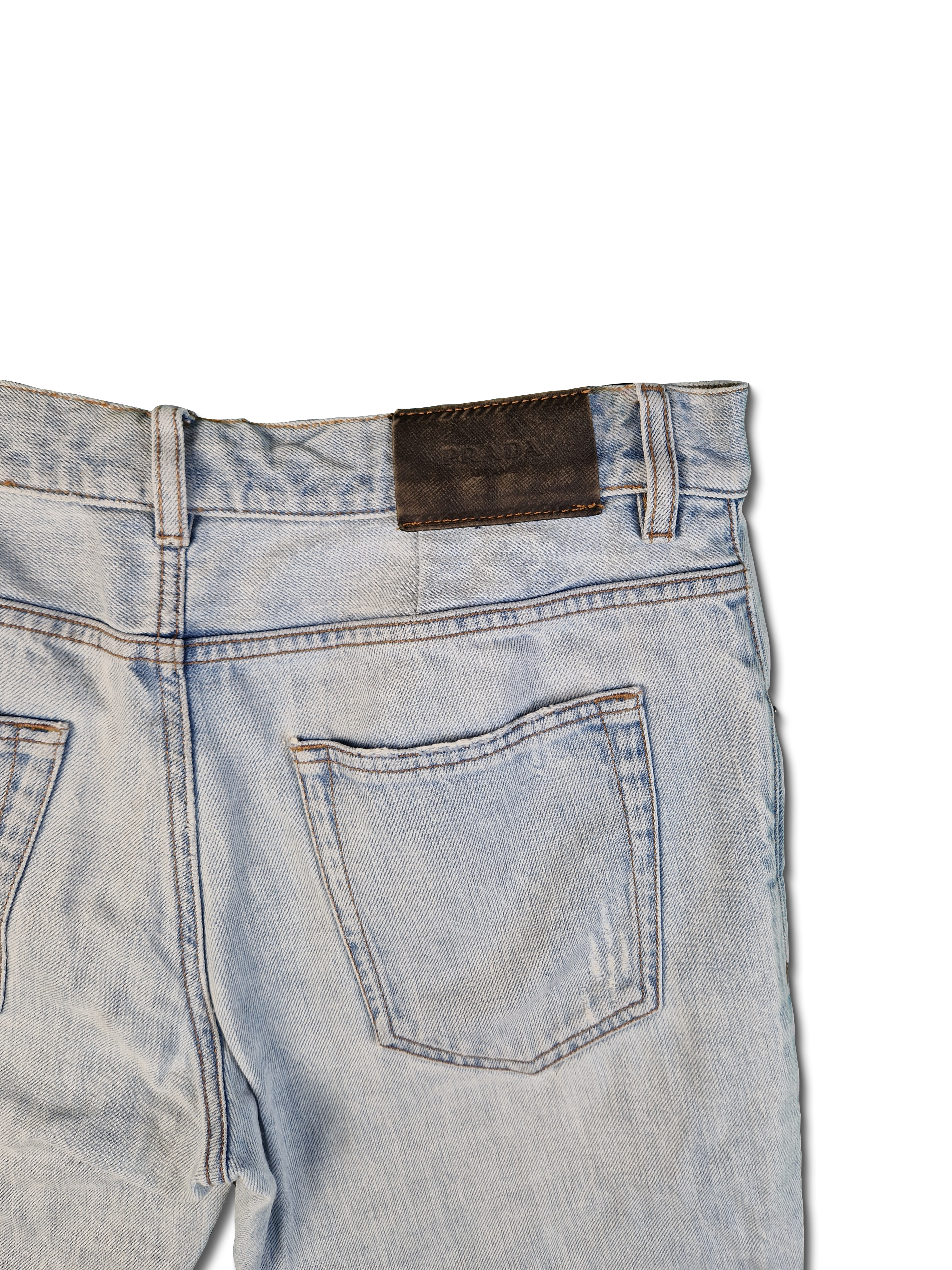 Vintage Prada Jeans Made In Romania Helle Waschung 34 - RareRags